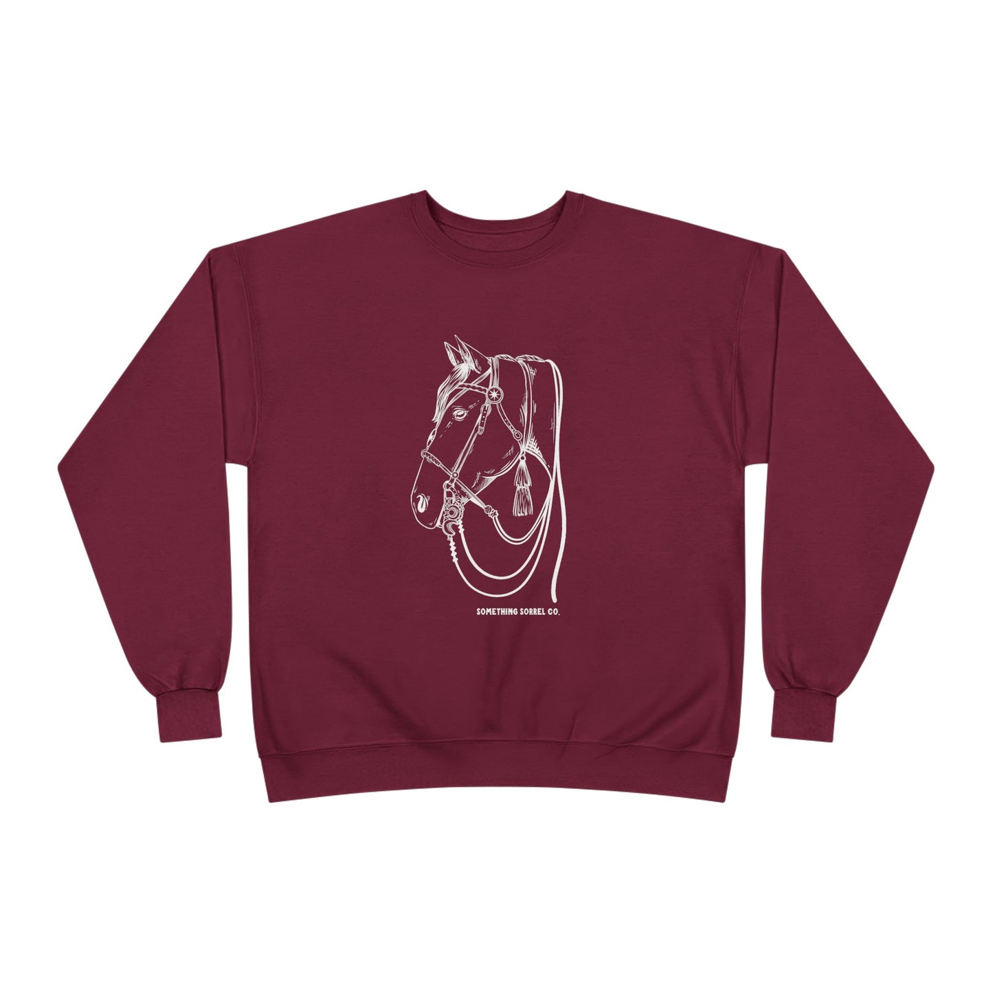 Bridle Horse Crewneck Sweatshirt
