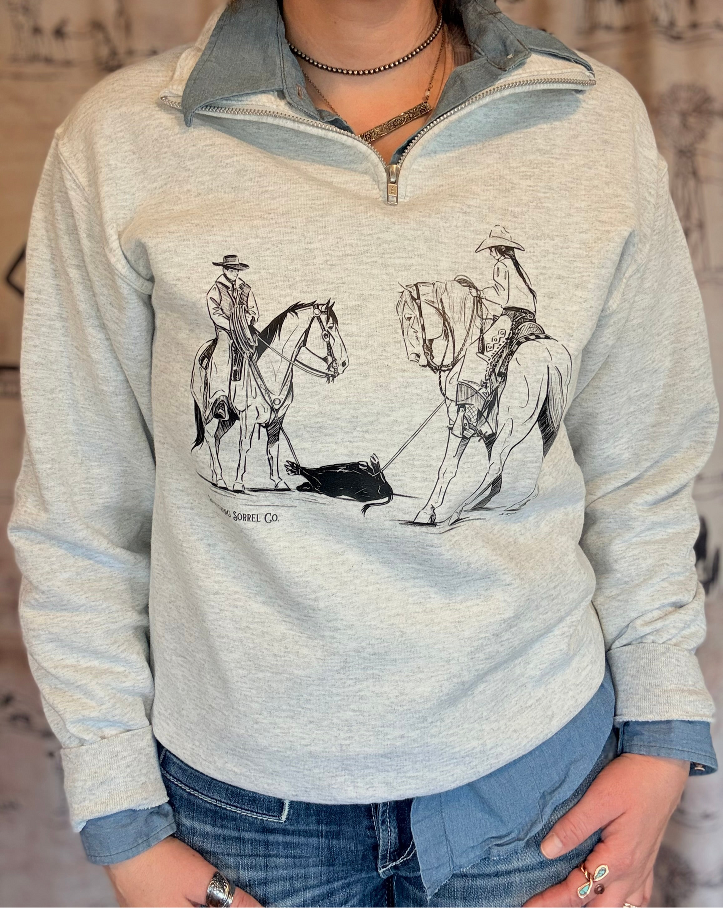 At the Fire 1/4 Zip