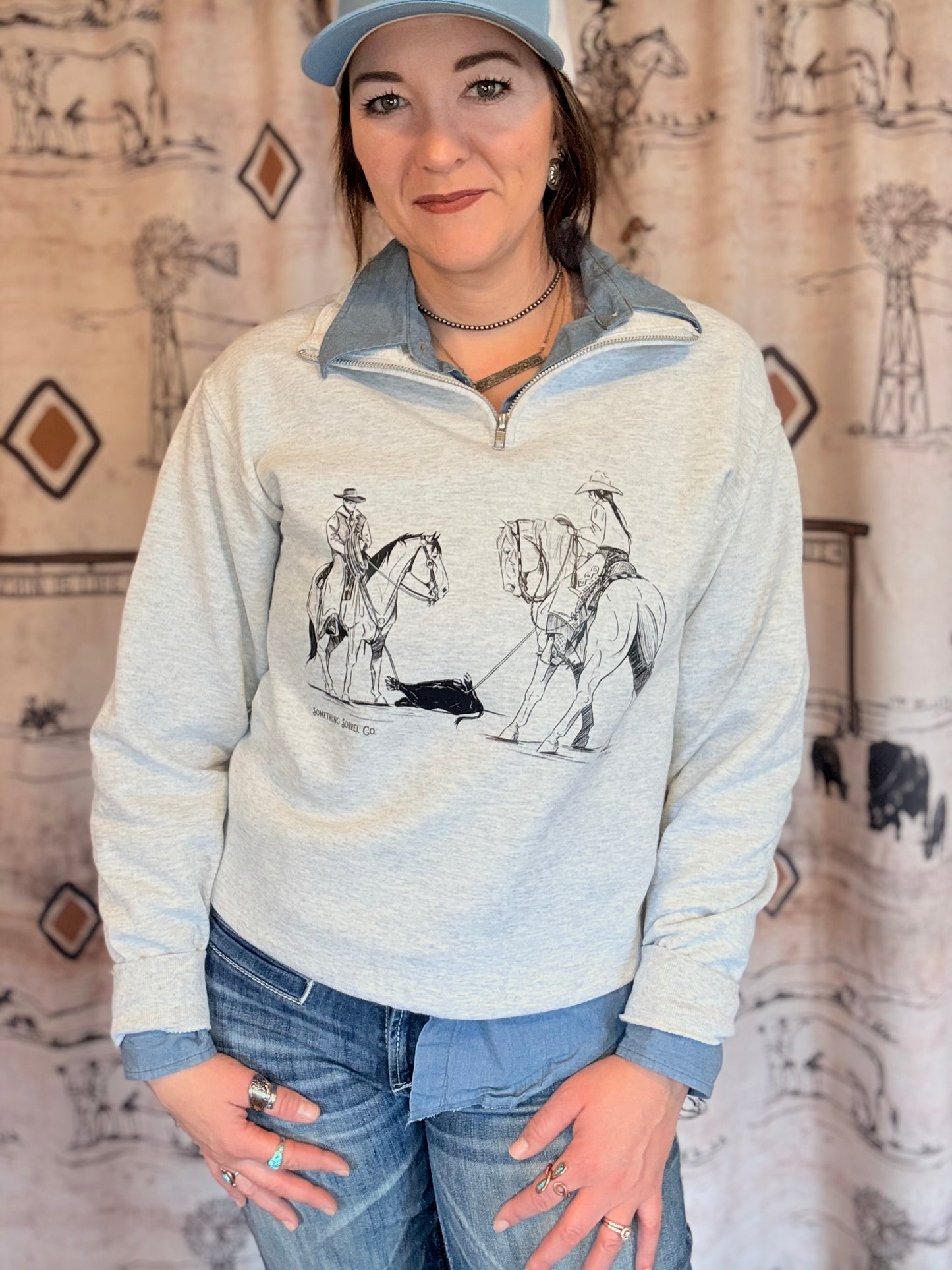 At the Fire 1/4 Zip