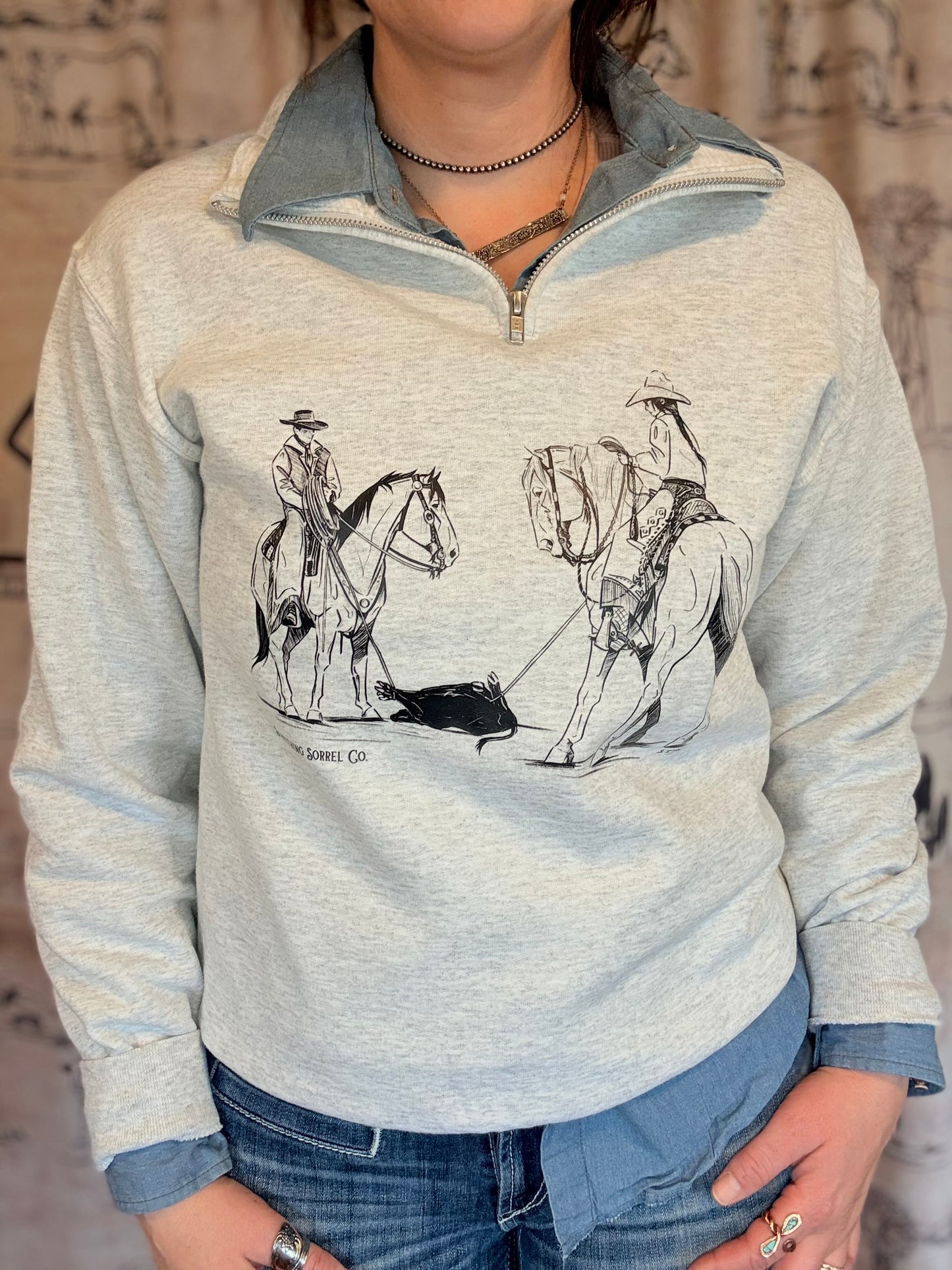 At the Fire 1/4 Zip