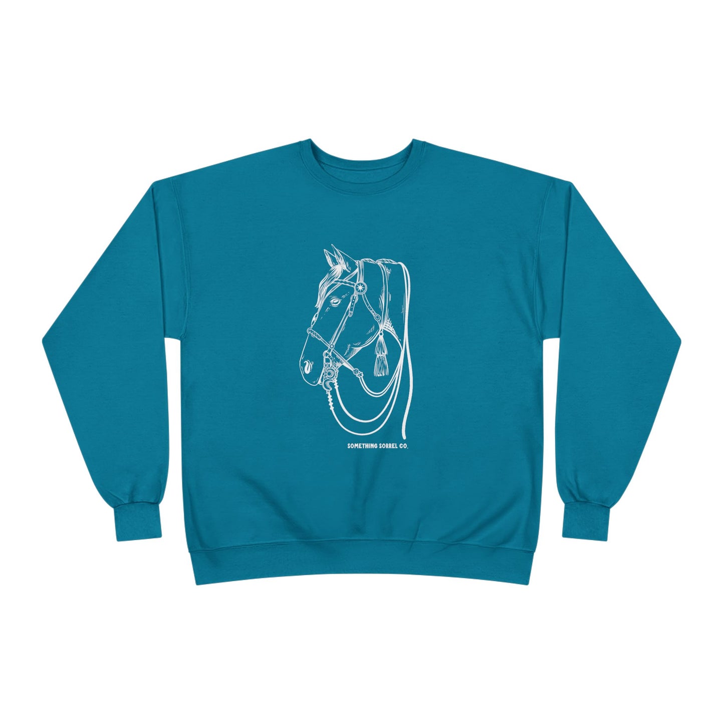 Bridle Horse Crewneck Sweatshirt