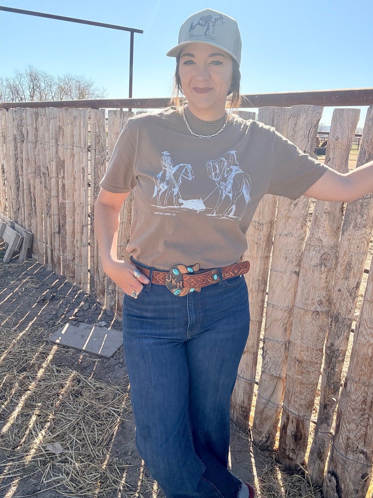 At the Fire graphic T-shirt
