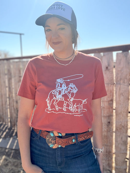 Let's Go Brandin' Tee | Branding Season Shirt | Cowgirl Graphic Tee | Ranch Life Shirt | Western Graphic Tee | Rodeo Shirt