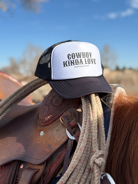Cowboy Kinda Love Foam Trucker Hat