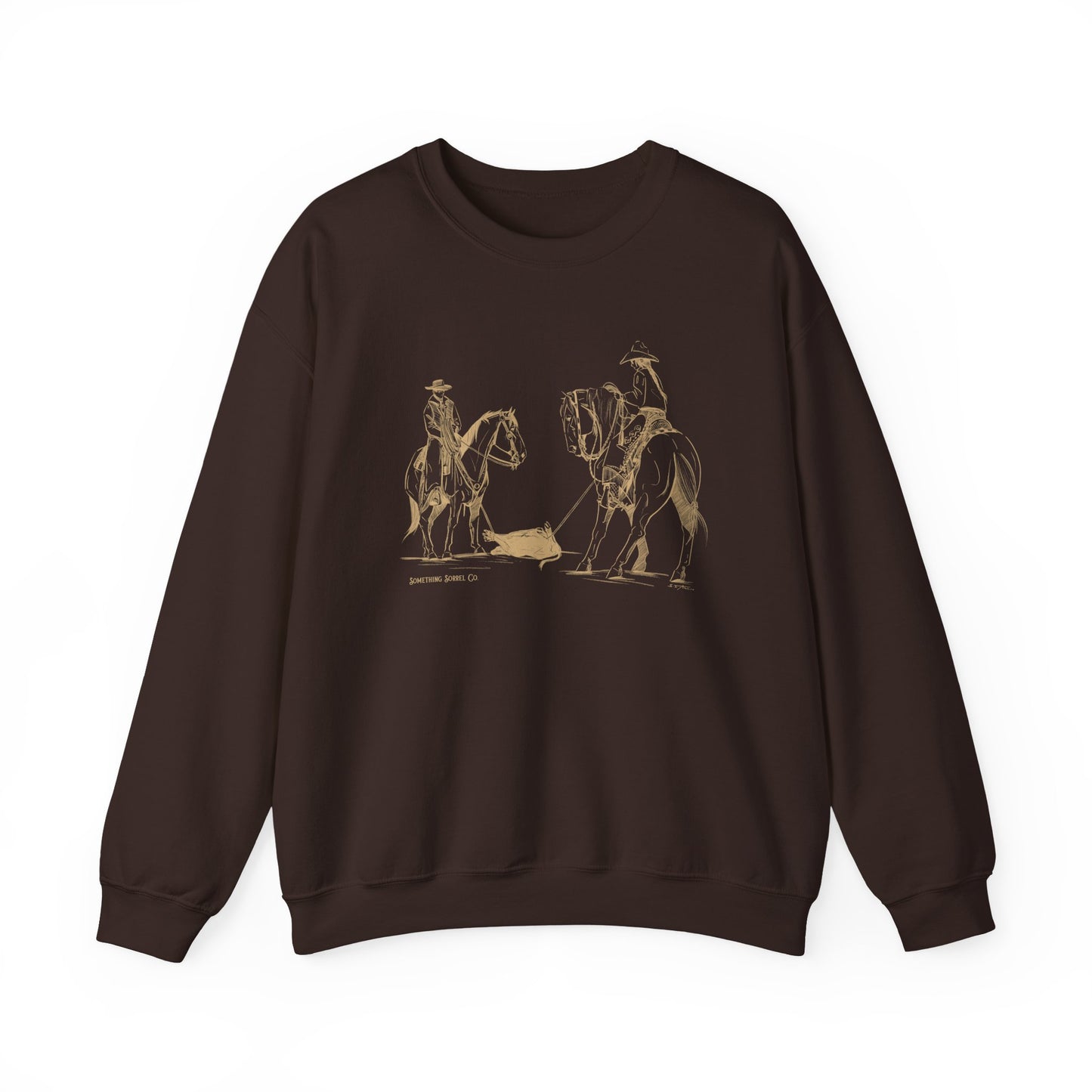 At the Fire graphic Crewneck Sweatshirt