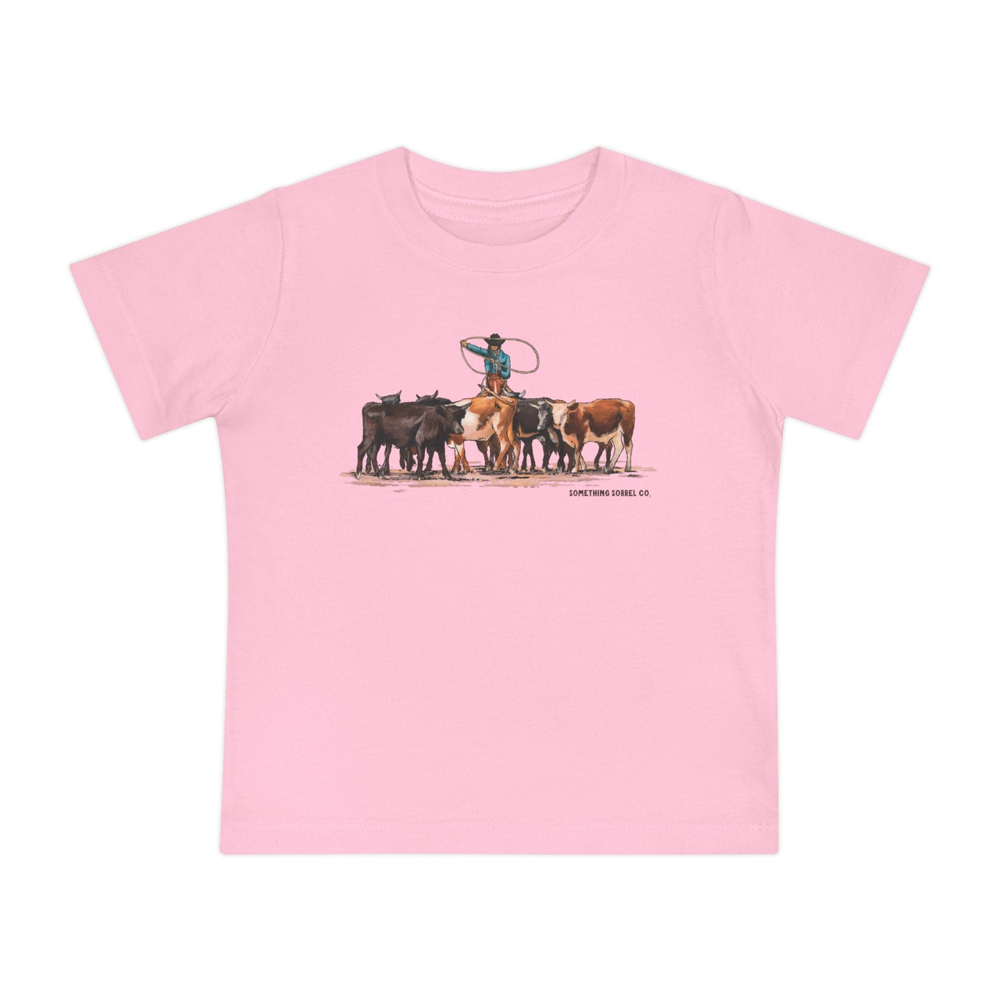 Stray Gather Baby Short Sleeve T-Shirt | Western Ranch