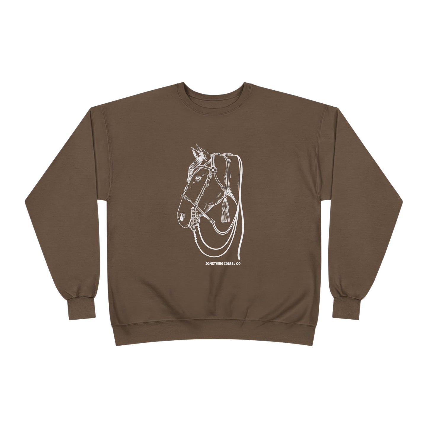 Bridle Horse Crewneck Sweatshirt